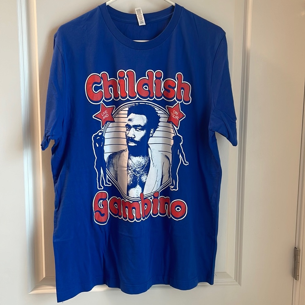 Childish Gambino “This Is America” 2018 Tour Tee Sz. Large NWOT